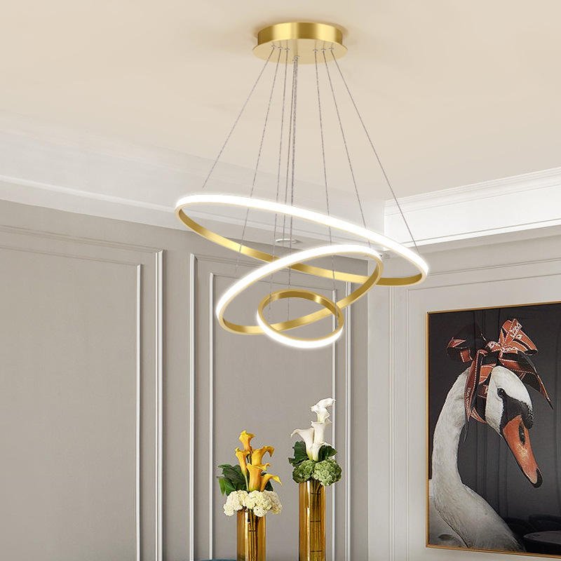 Lampe de plafond spirale élégante