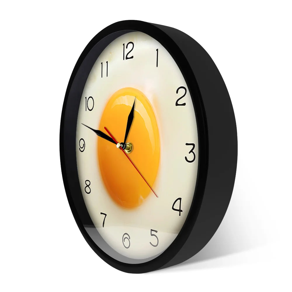 SunnyTime – Horloge murale œuf frit fait maison