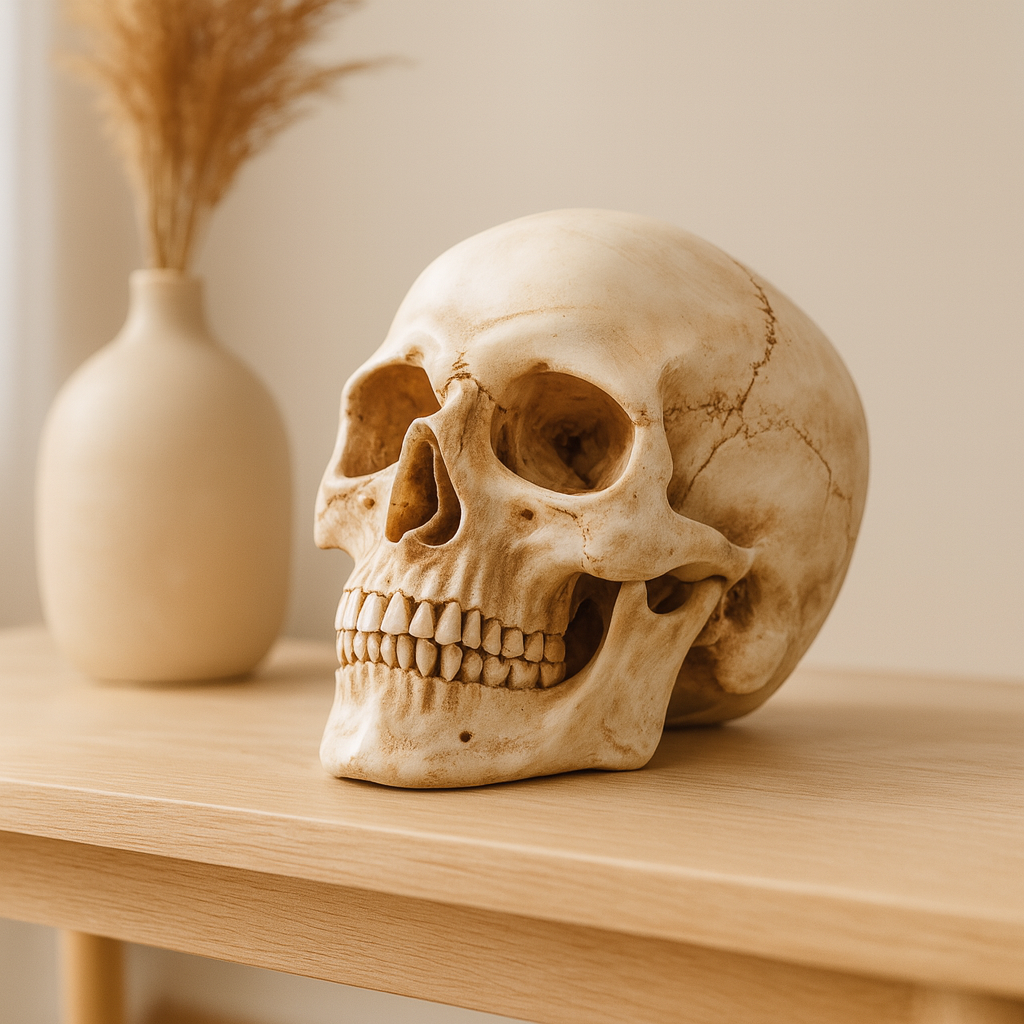 Modèle de tête d'Halloween – Décoration grandeur nature de 7 à 9 pouces pour la maison et la fête