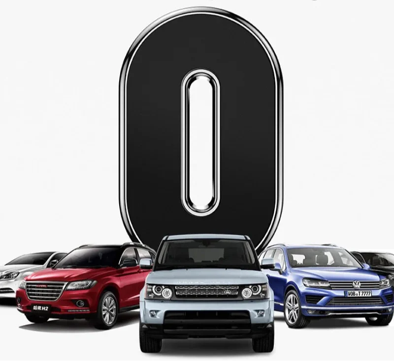 Nordica Support de Téléphone Magnétique – Support Mobile Magnétique Fort pour GPS et Smartphone