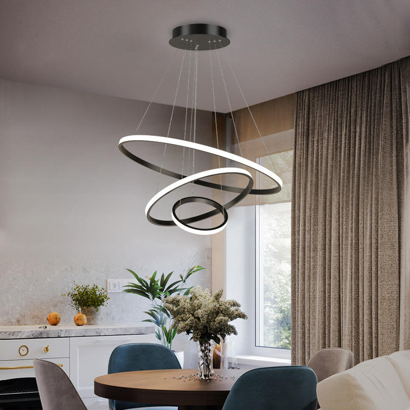 Lampe de plafond spirale élégante