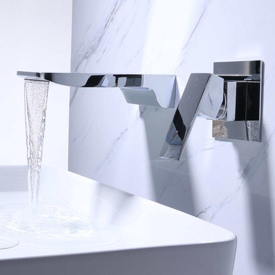AquaFlow Robinet Mural Moderne – Design Élégant et Fonctionnalité Pratique
