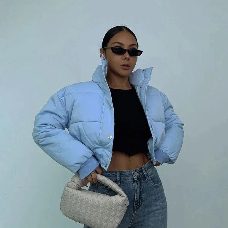 Kelsy - Veste matelassée chic et confortable à col décontracté