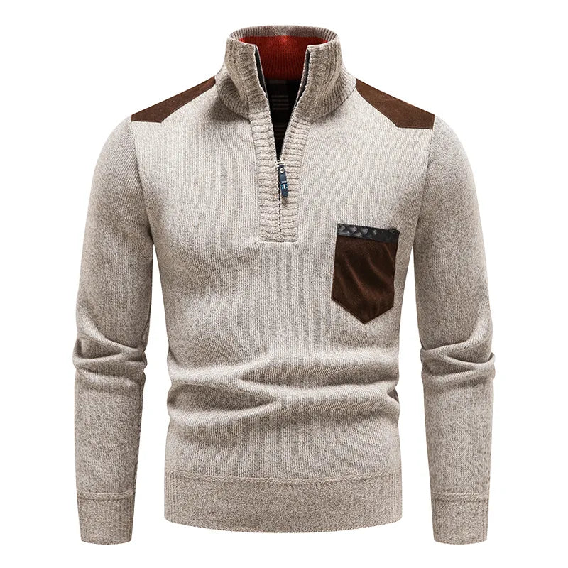 Andre - Sweatshirt polyvalent avec fermeture éclair