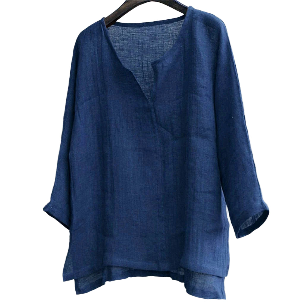 Bianca - Blouse en lin - Chic d'été