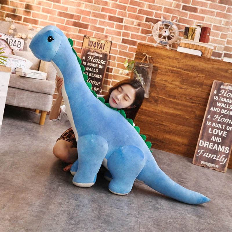 DinoPal - Jouet en peluche Diplodocus debout