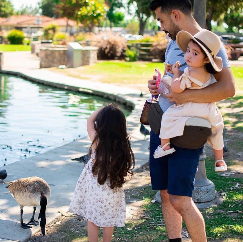 BabyGrip - Porte-bébé ergonomique avec ceinture pour bébés et jeunes enfants