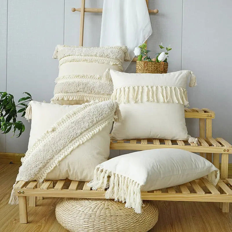 Coussins Décoratifs HyggeNest – Design Élégant et Confort Ultime