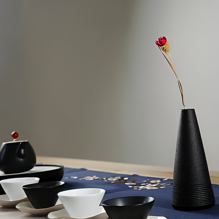 Vase en céramique texturée EllaForm