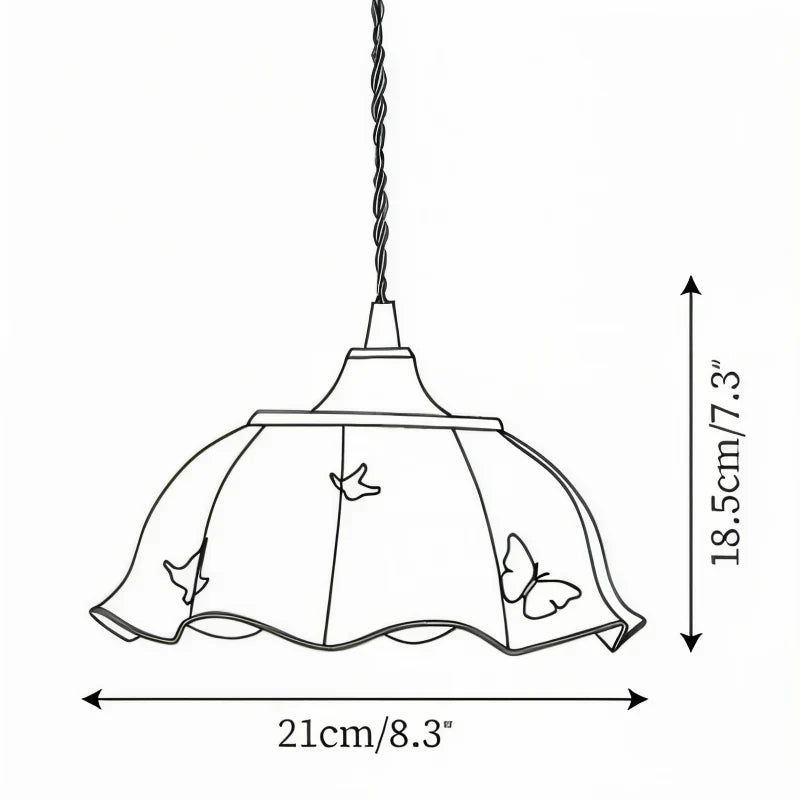 LumiFlutter - Suspension LED
