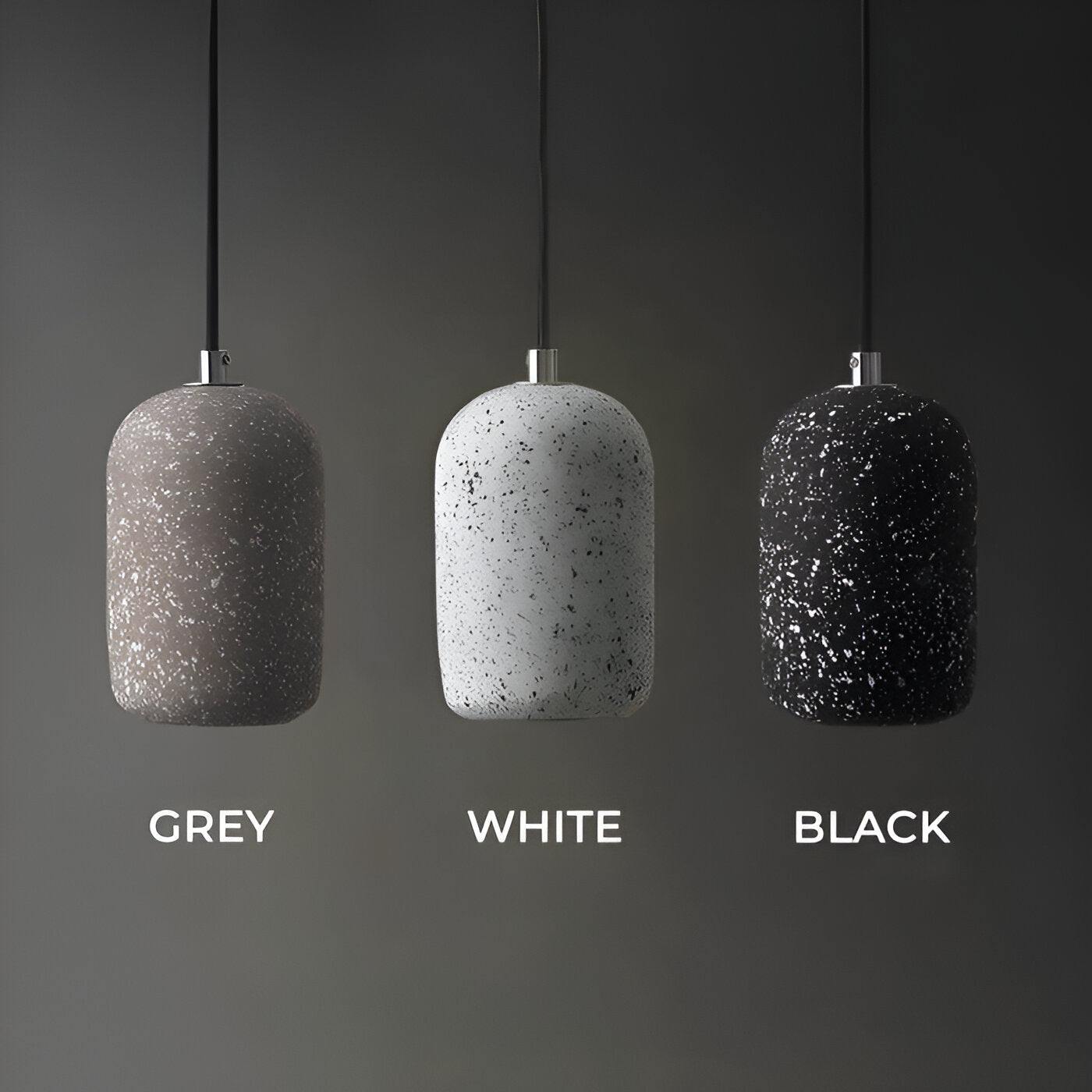 GrayoGlow – Luminaire suspendu antidérapant avec un bord moderne doux