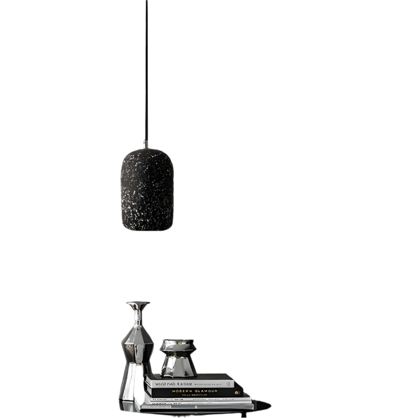 GrayoGlow – Luminaire suspendu antidérapant avec un bord moderne doux