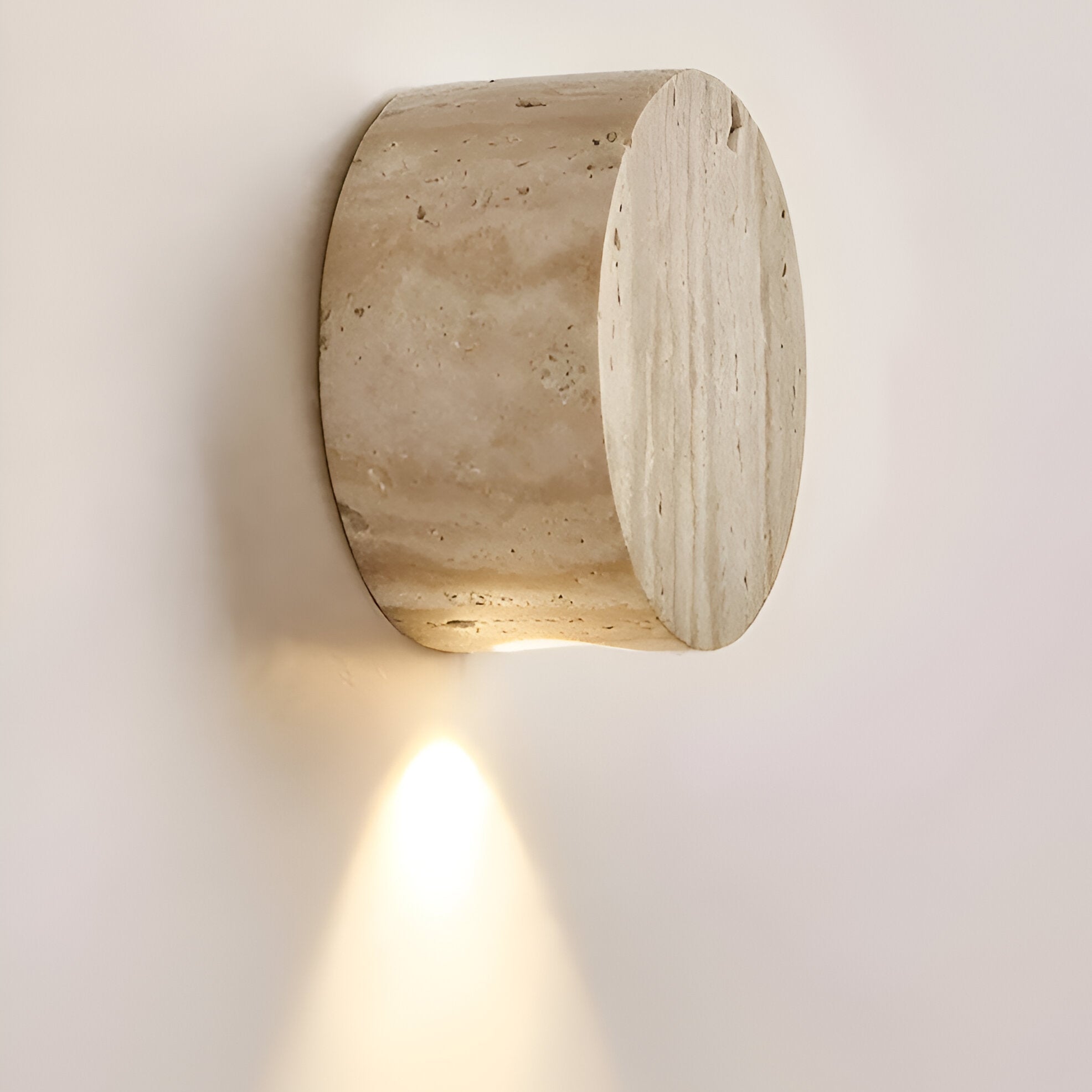 Lampe Murale OrbGlow Wabi-Sabi avec Lumière Ambiante Douce