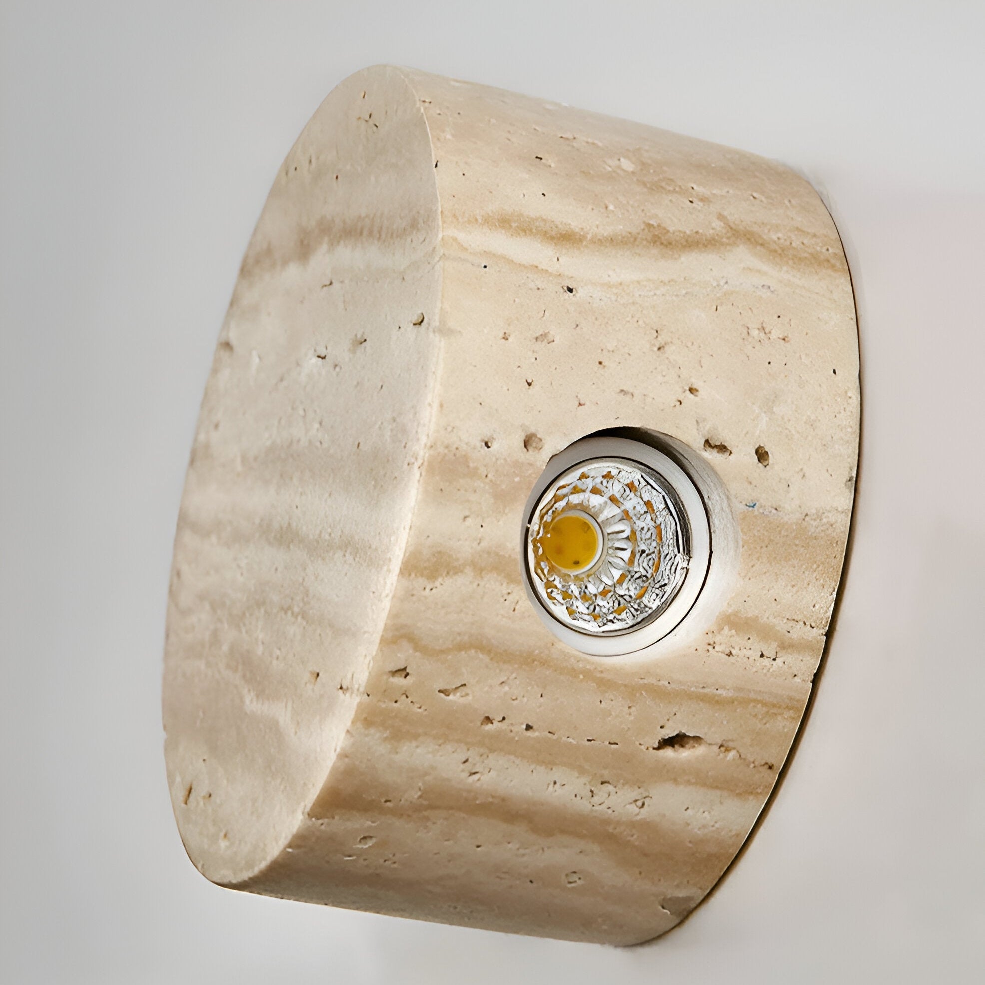 Lampe Murale OrbGlow Wabi-Sabi avec Lumière Ambiante Douce