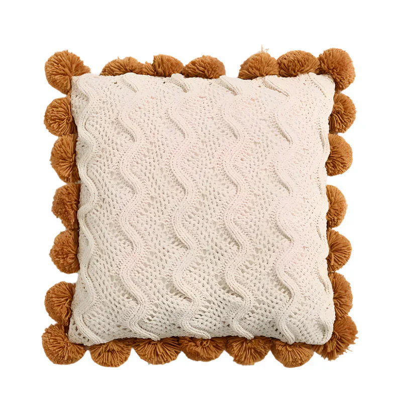 TasselNest - Housse de coussin décorative