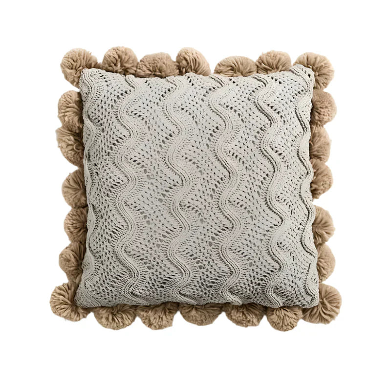 TasselNest - Housse de coussin décorative