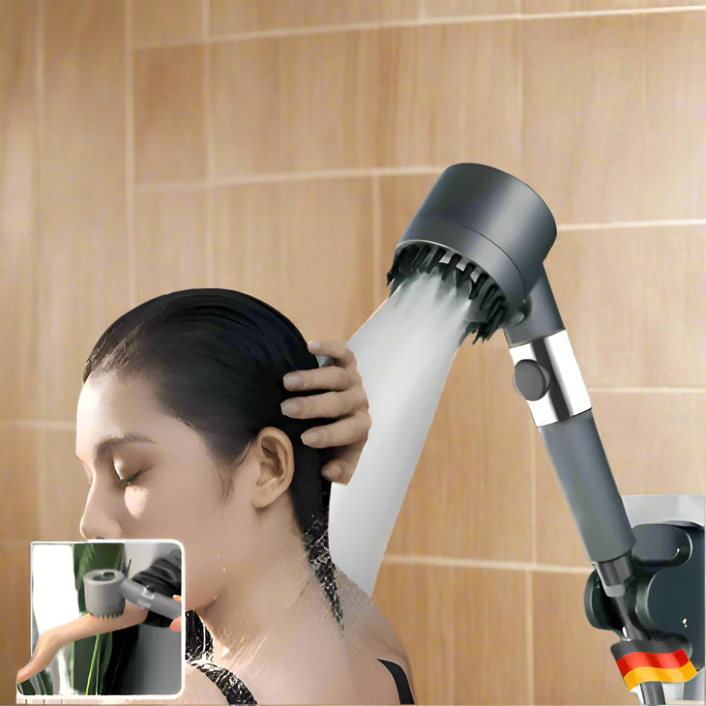 AquaBoost douche de haute pression – Amélioration du débit d'eau et filtration avancée