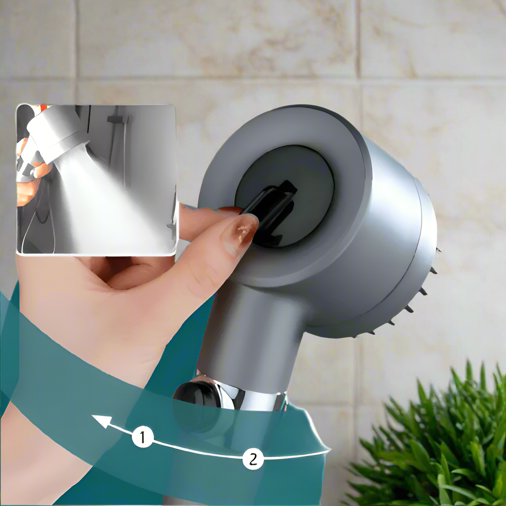 AquaBoost douche de haute pression – Amélioration du débit d'eau et filtration avancée