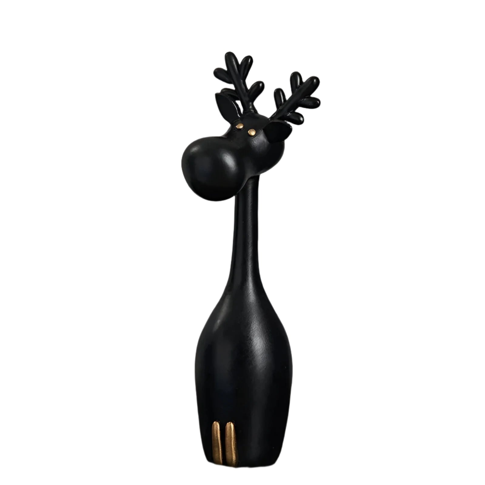 WhimsiPals - Figurines d'animaux minimalistes noir et blanc