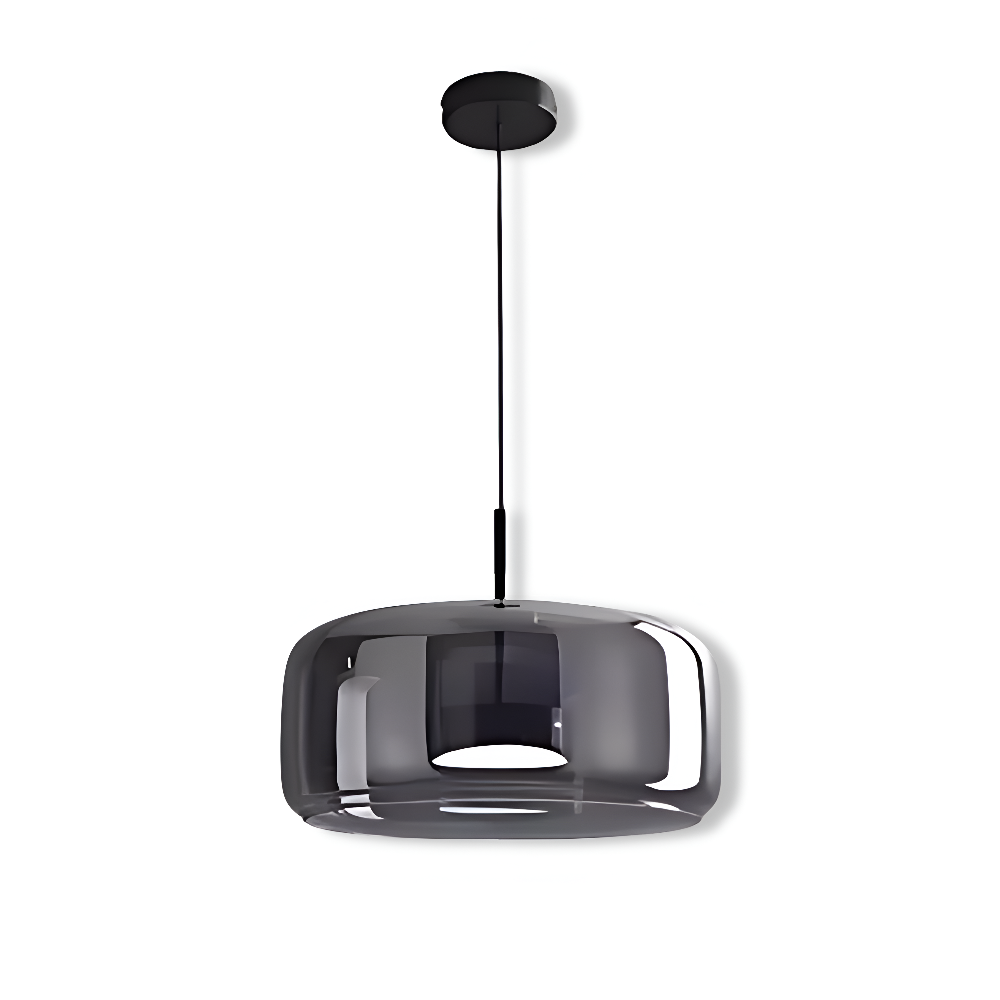 ClaraGlow Lampe à Suspendre en Verre Moderne – Éclairage Élégant pour Intérieur Moderne