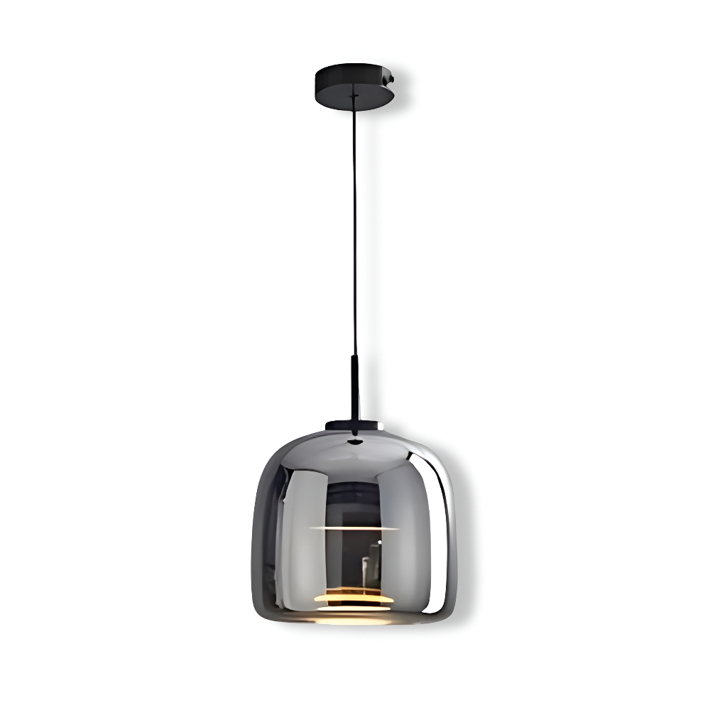 ClaraGlow Lampe à Suspendre en Verre Moderne – Éclairage Élégant pour Intérieur Moderne