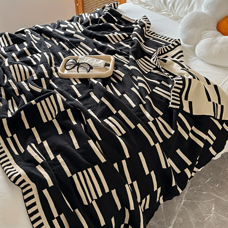 CozyNest - Couverture en Laine Luxe