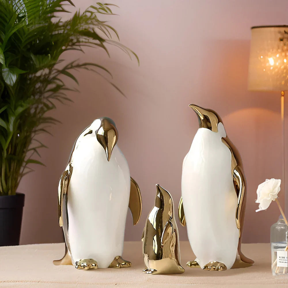 Figurine Pingouin ArcticElegance – Sculpture Moderne
