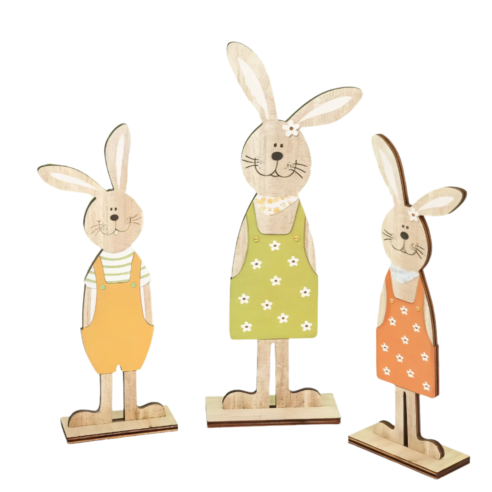 Figurines de lapin faites à la main
