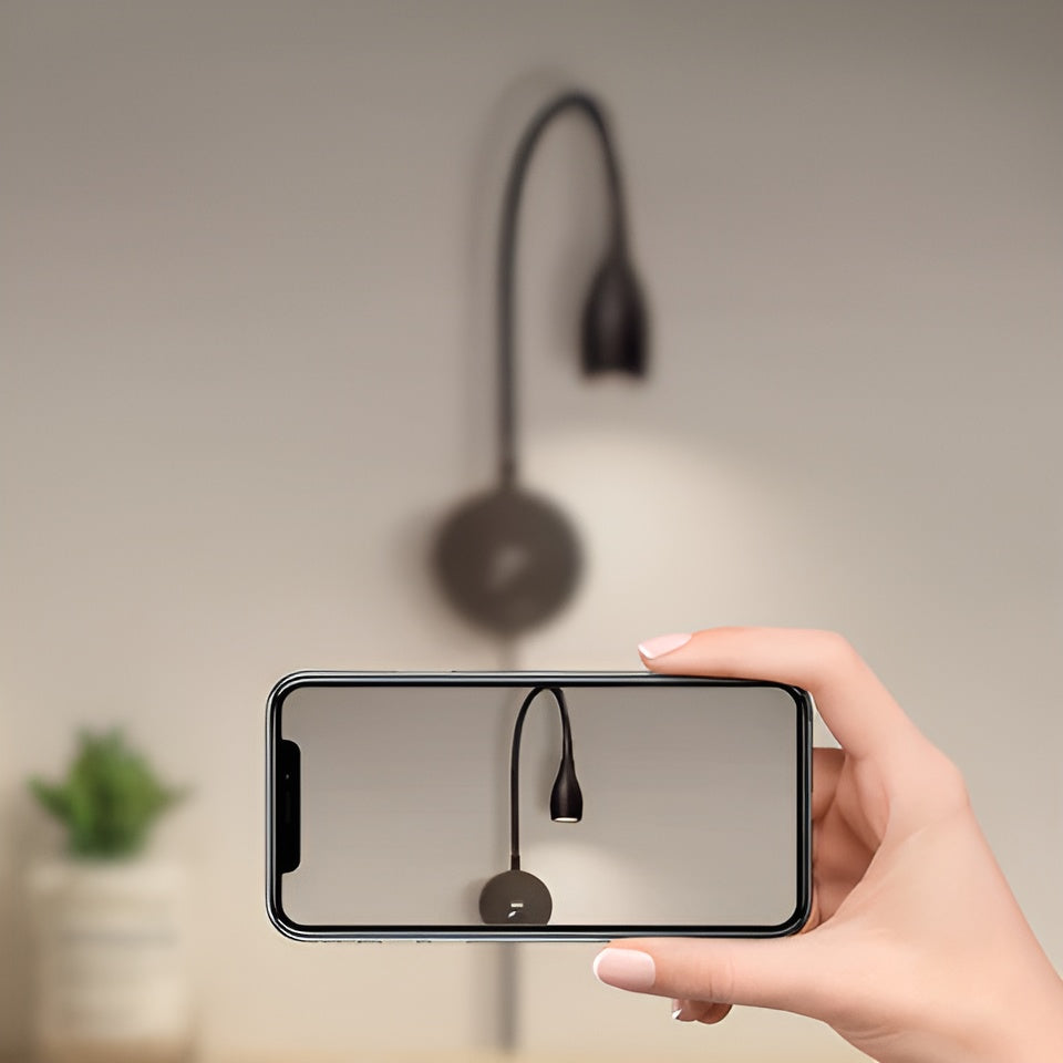 Applique GlowShift avec chargeur USB - éclairage d'ambiance ajustable