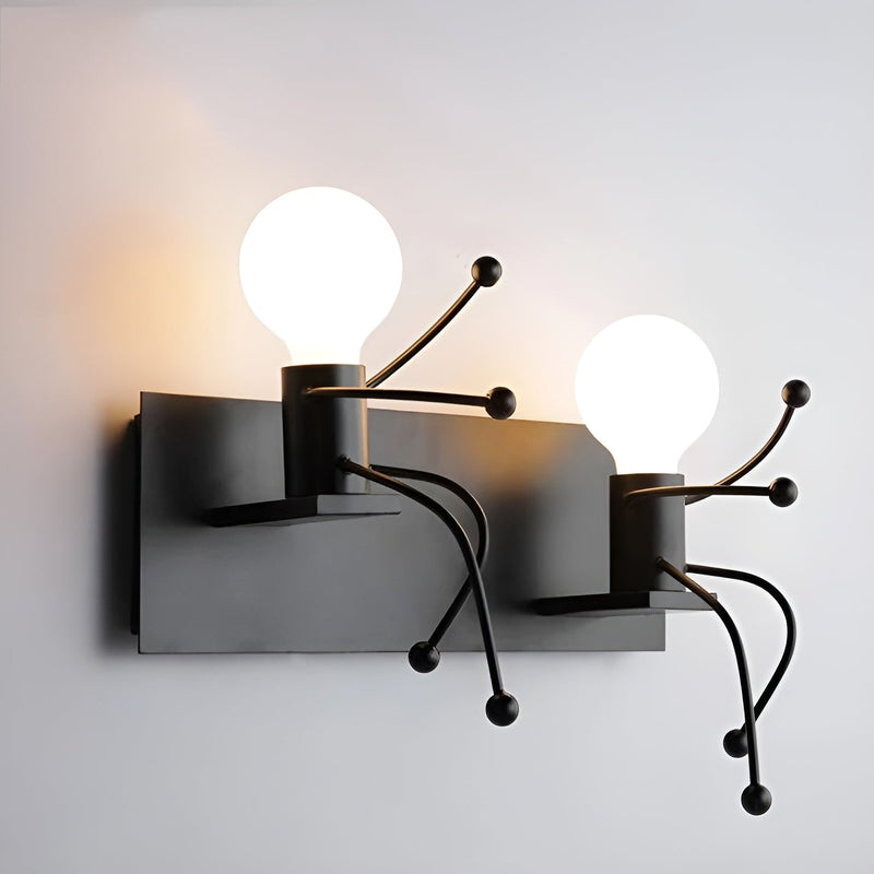 InspireGlow - Lampe murale artistique