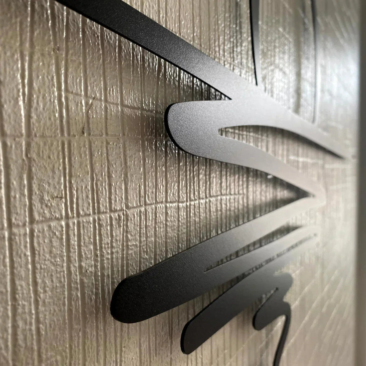 CurlMist - Art mural moderne minimaliste