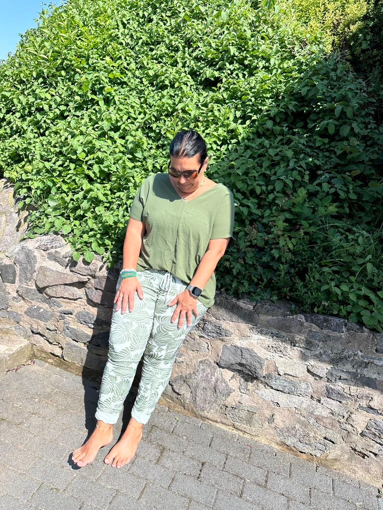 Pantalons Imprimés Sienna