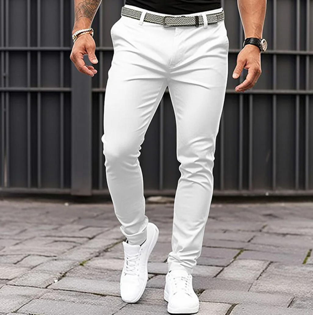 Jasper - Pantalon décontracté coupe slim