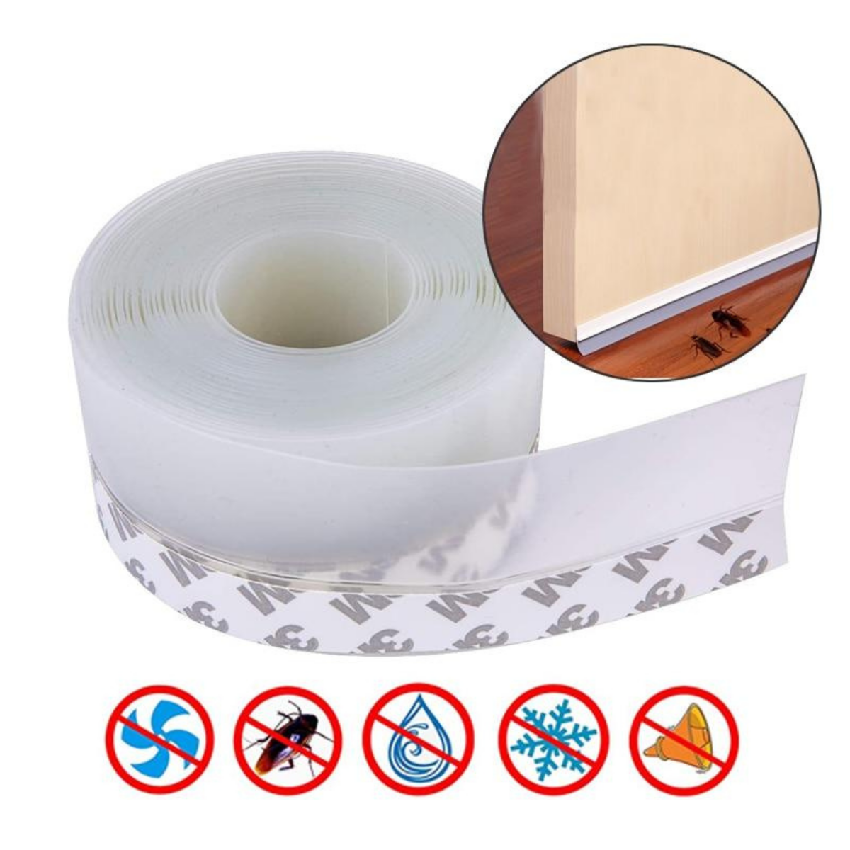 SealGuard - Coupe-froid adhésif pour portes et fenêtres | 1+1 gratuit