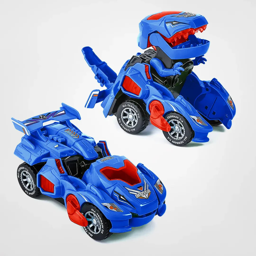 Jouet de voiture transformable dinosaure LED
