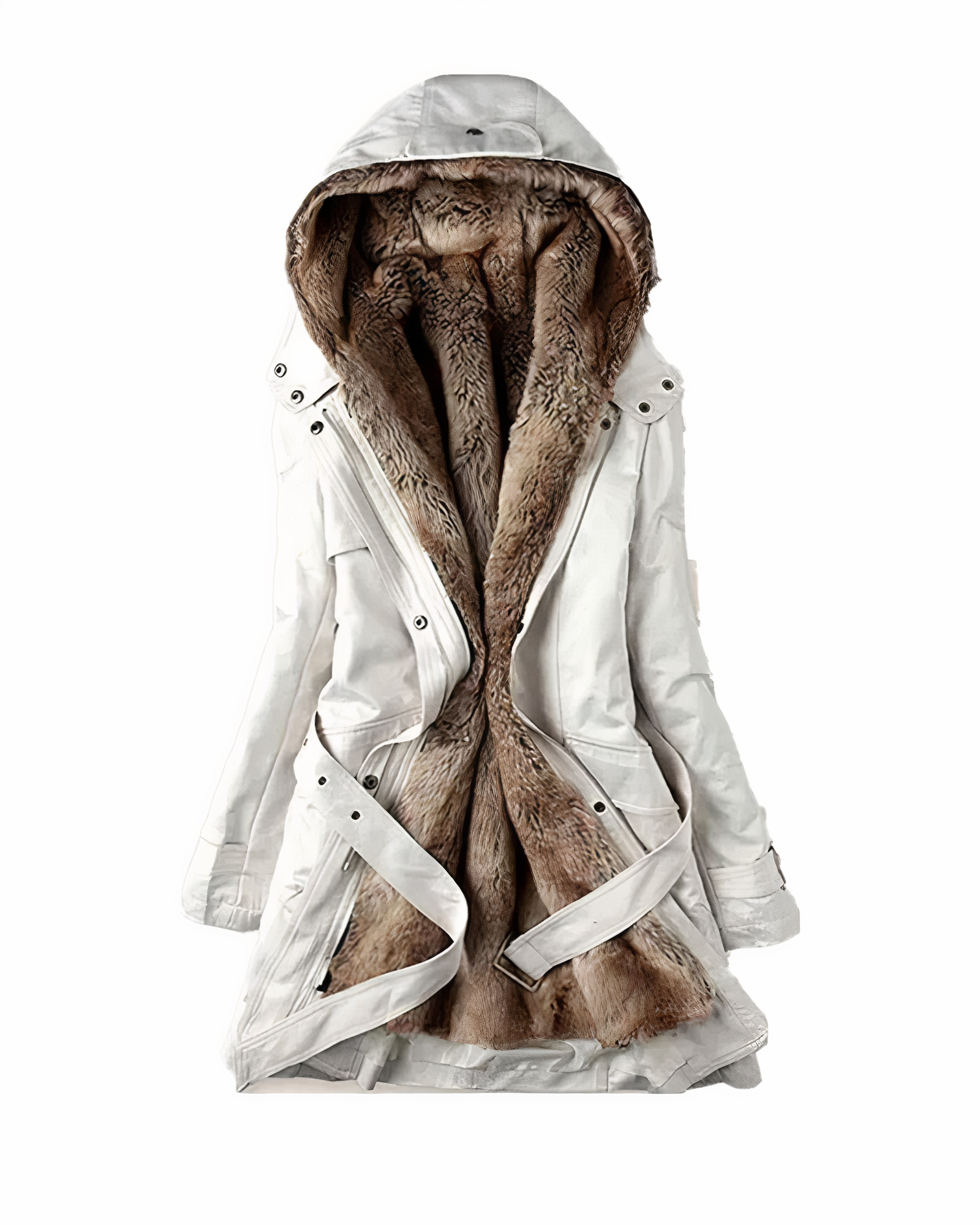 Parka douillette avec fourrure Emma