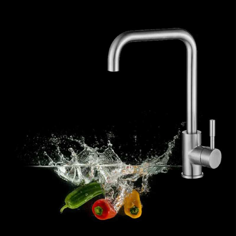 SleekArc - Robinet d'évier de cuisine moderne à levier unique