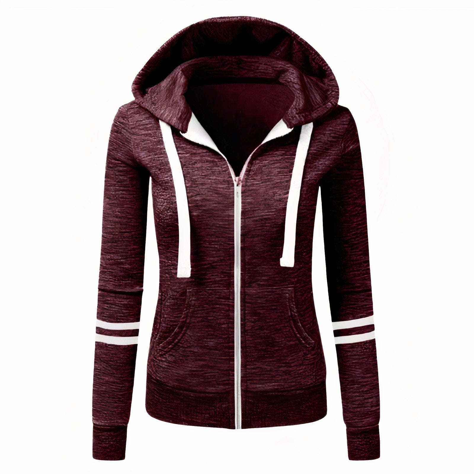 Laura - Veste à capuche pour femmes avec fermeture éclair et poches