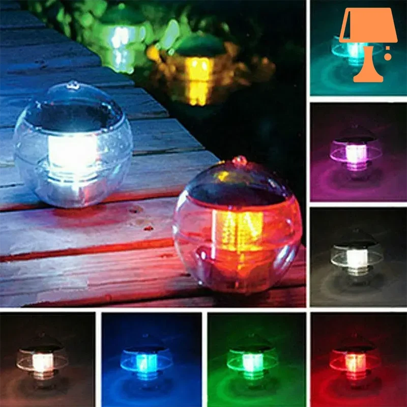 AquaGlow - Lumières LED flottantes solaires