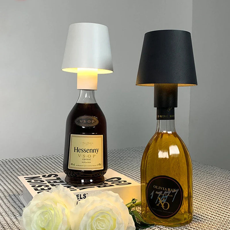 RadiantBottle - lampe de bouteille rechargeable adaptée à l'extérieur