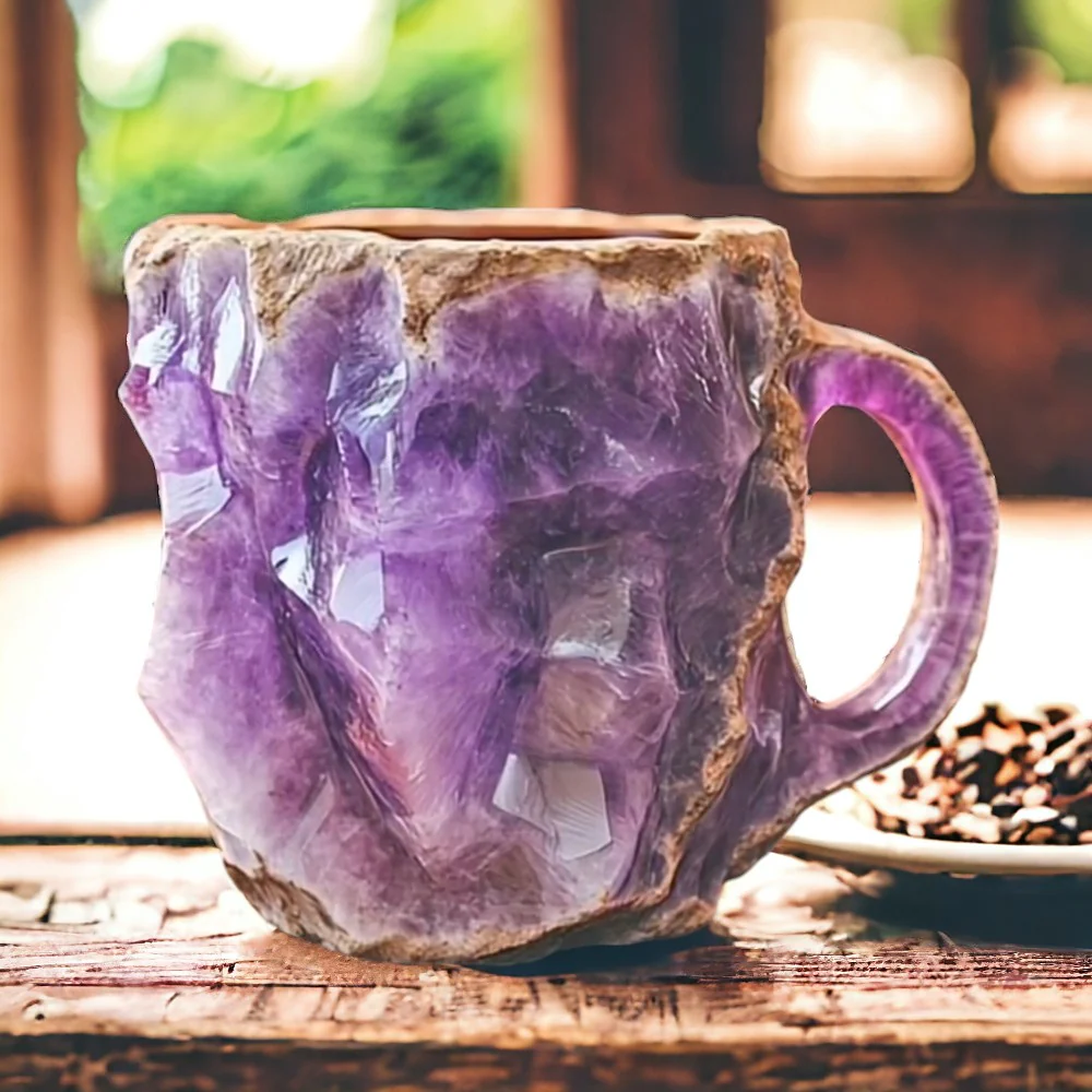 Tasse en pierre faite à la main Nordica – Élégance et beauté naturelle