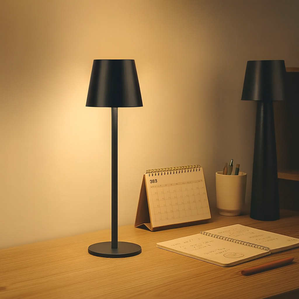 Liora | Lampe de bureau LED sans fil moderne