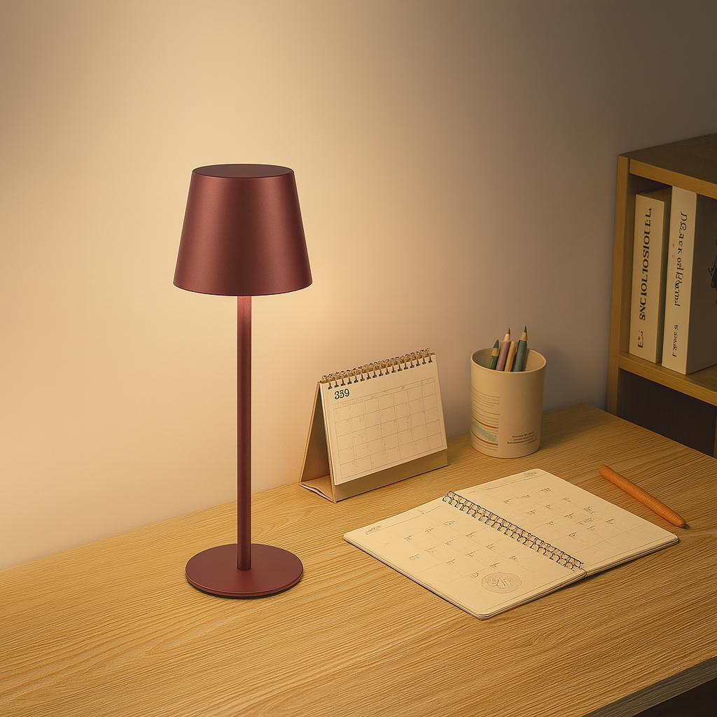 Liora | Lampe de bureau LED sans fil moderne