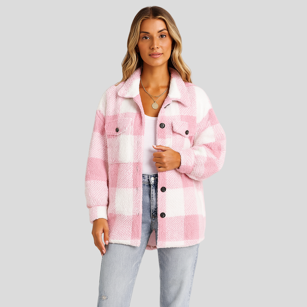 Lorren | Veste à motif avec braguette pour automne et hiver