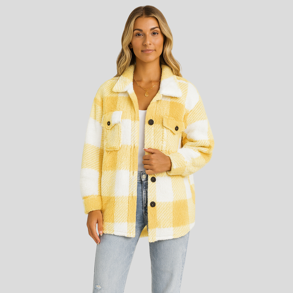 Lorren | Veste à motif avec braguette pour automne et hiver