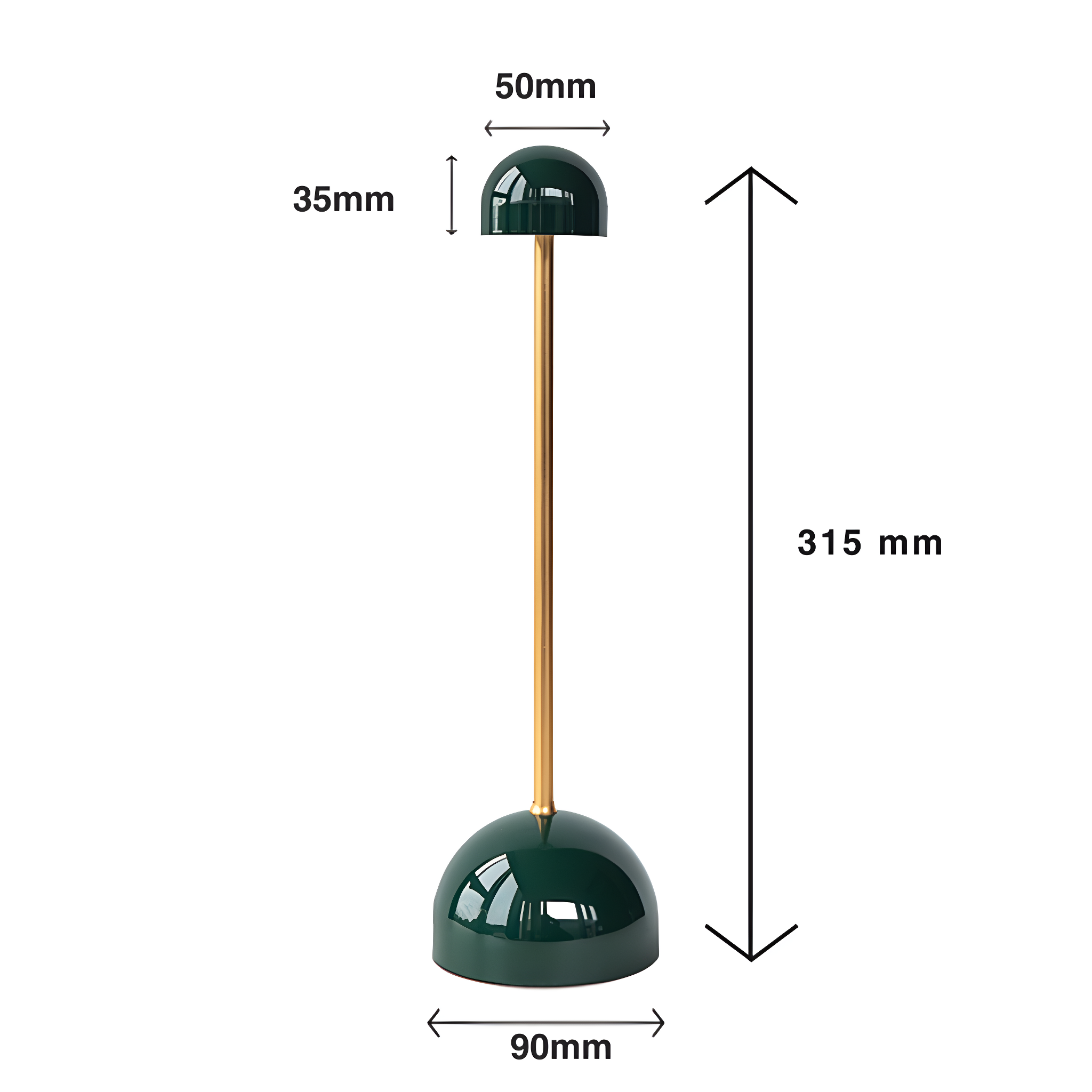 GlowFlex - Lampe de table sans fil