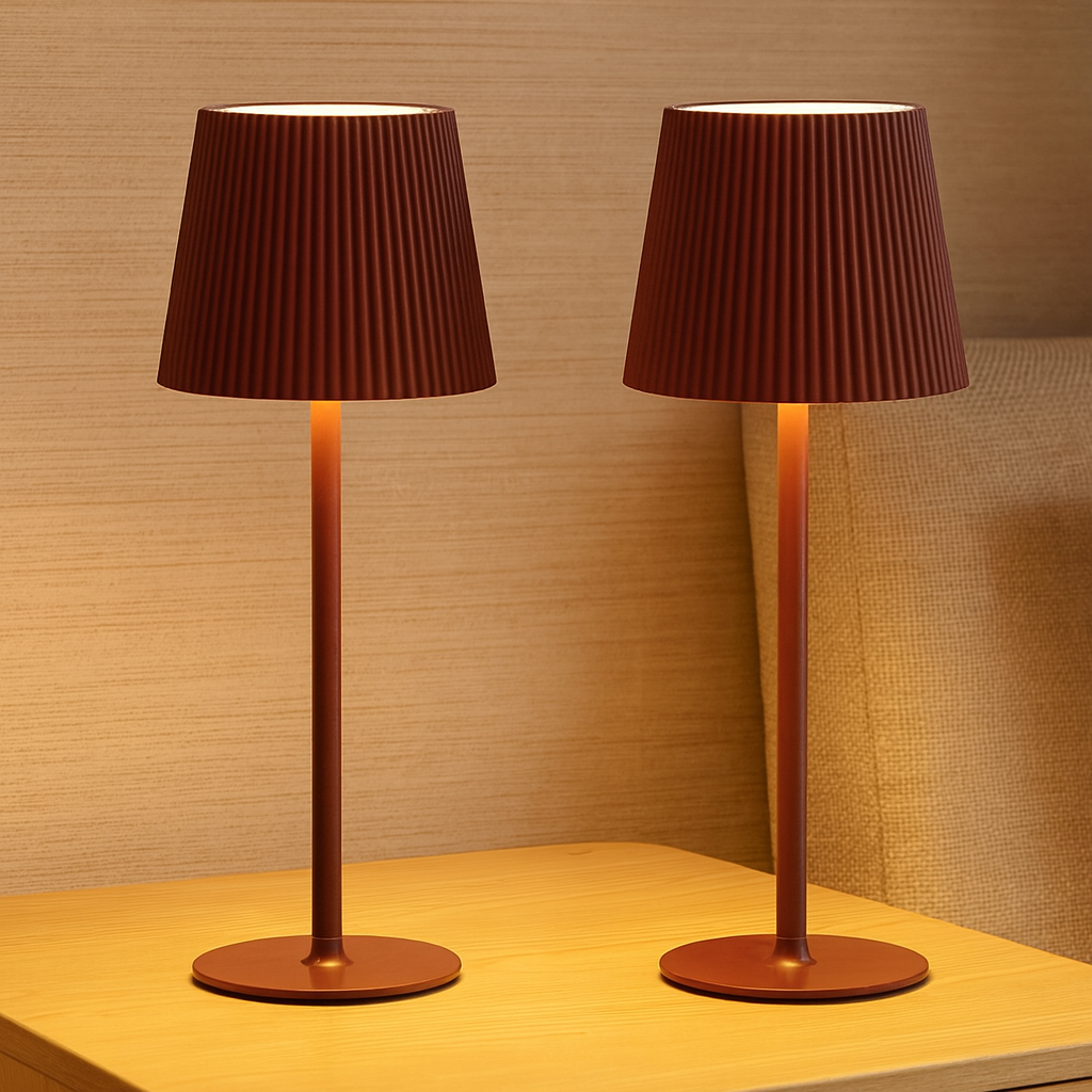 Lumora | Lampe de bureau et de chevet LED rechargeable