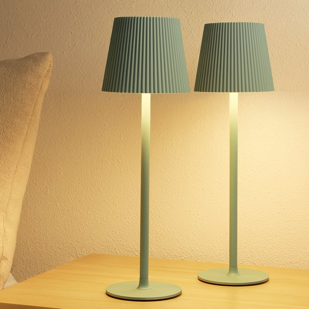 Lumora | Lampe de bureau et de chevet LED rechargeable