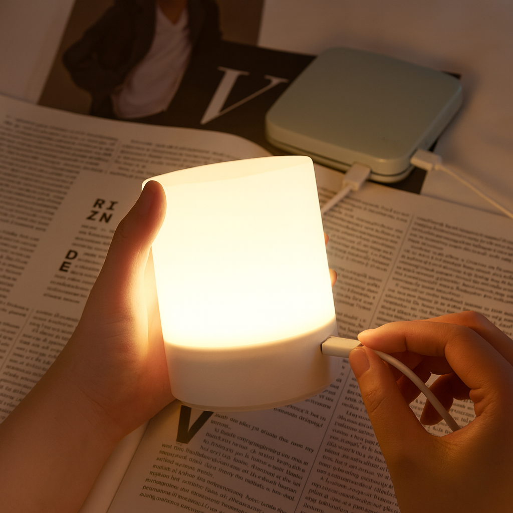 Lunara | Petite Lampe LED à Toucher