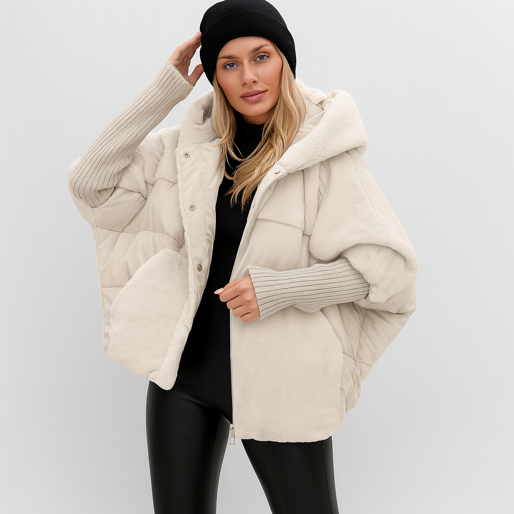 Lunivara | Veste matelassée oversized à capuche